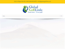 Tablet Screenshot of globalgolflinks.com